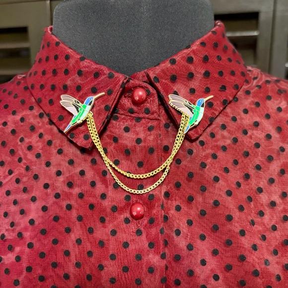 Hummingbird Lapel Chain - Picture 6 of 6